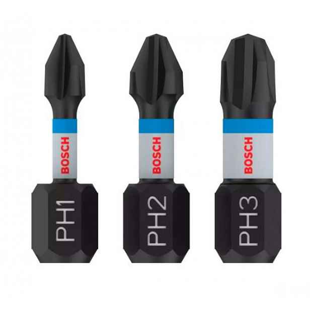 Bosch - 3dílná sada bitů PH 2608522470