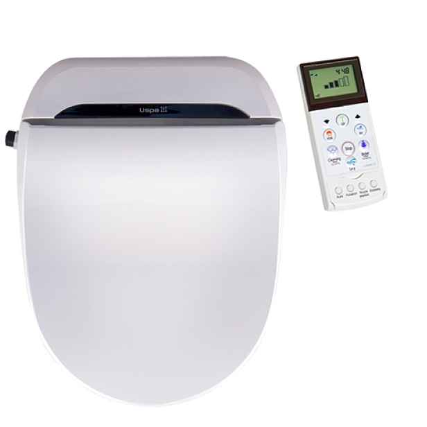U-Spa 6035 UCX Elektronický přídavný bidet - bidetovací sedátko moderní tvar; dálkový ovladač (USPA)