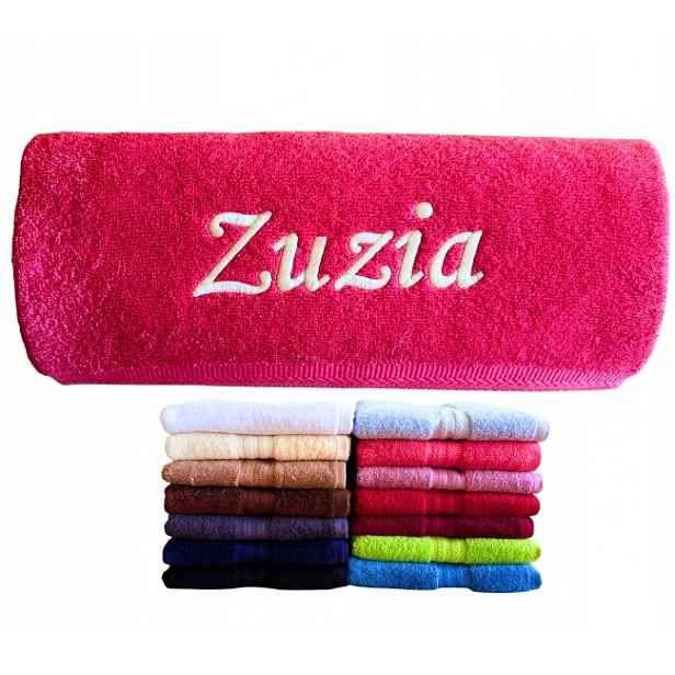 Dárek Pro Zuzi Personalizovaný Ručník S Jménem Zuzia K Narozeninám