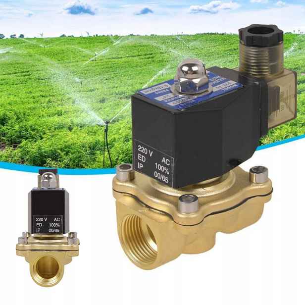 G3/4" Mosazný Elektromagnetický Ventil 220V