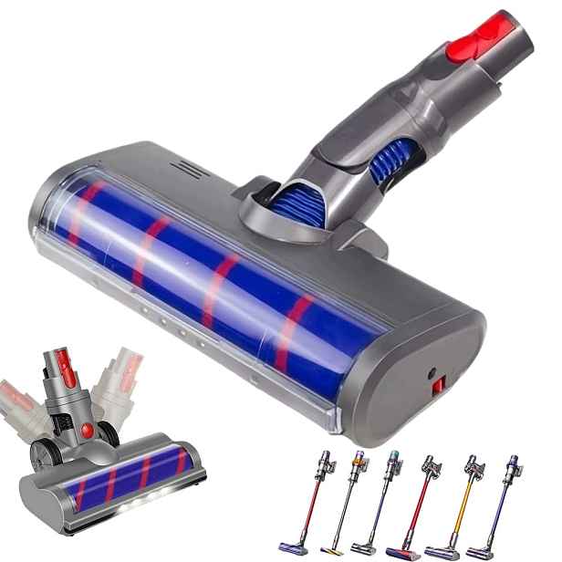 Motorový podlahový kartáč pro Dyson V7 V8 pro koberce a dlaždice
