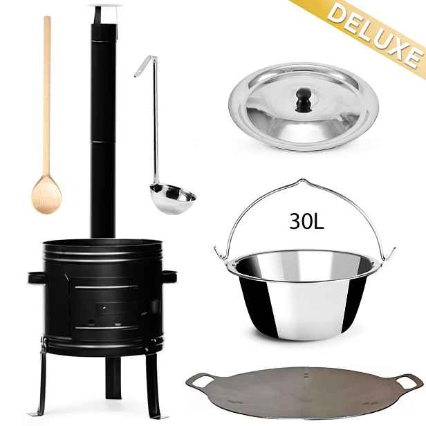 Perfect Home PL-Set-146 Kotlíková souprava DELUXE 30L, 6ks