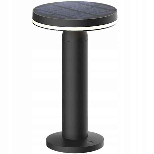 Venkovní stolní Led lampa černá, moderní na terasu, příjezdovou cestu Carli