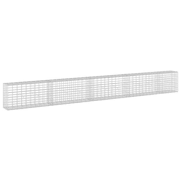 vidaXL Gabion s drátem 5 mm a síťkou 5x10 cm 450x30x50 cm