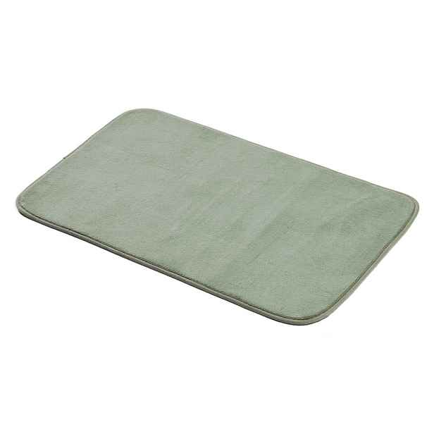 Zelená koupelnová předložka 45x75 cm Vitamine – douceur d'intérieur