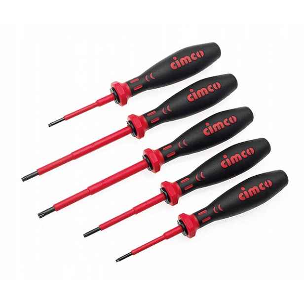 Izolovaný šroubovák Torx 1000V T8 T10 T15 T20 T25 Sada 5 Kusů