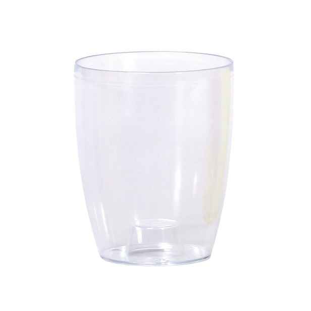 Prosperplast Plastový květináč na orchidej COUBIS ORCHID transparentní bílý, varianta 16 cm
