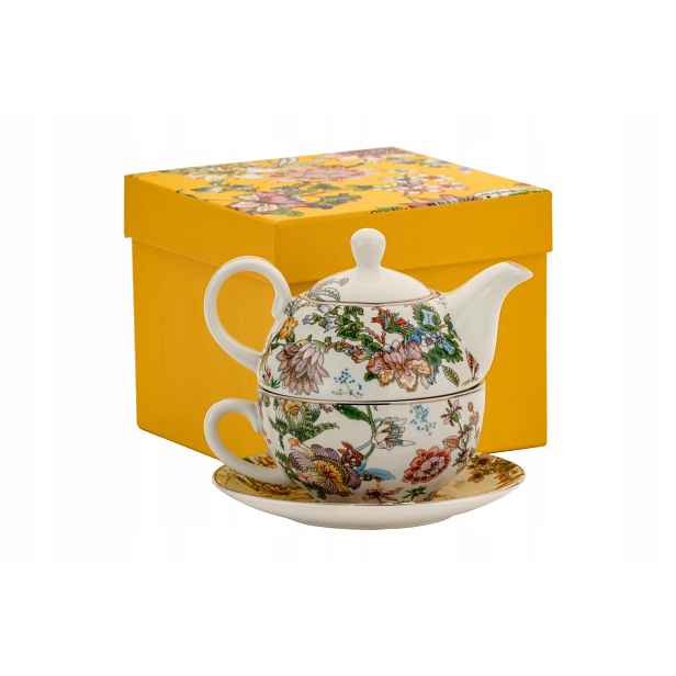 Šálek s džbánkem čaj pro ty květiny, bílý