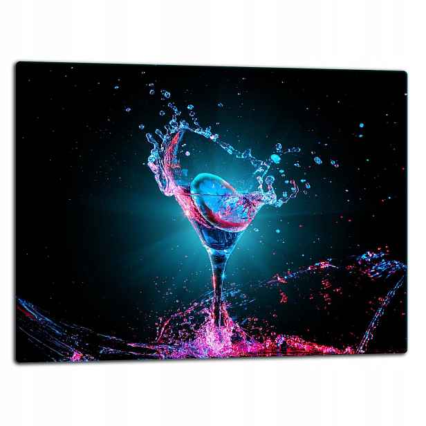 7v1 Skleněná Deska Na Krájení 52x40 Drink