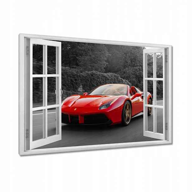 Obrazy 120x80 Červené Ferrari Fura