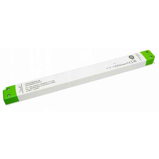 Plochý Nábytkový Napájecí Zdroj Slim 24V 150A 6,25W IP20 pro Led pásky