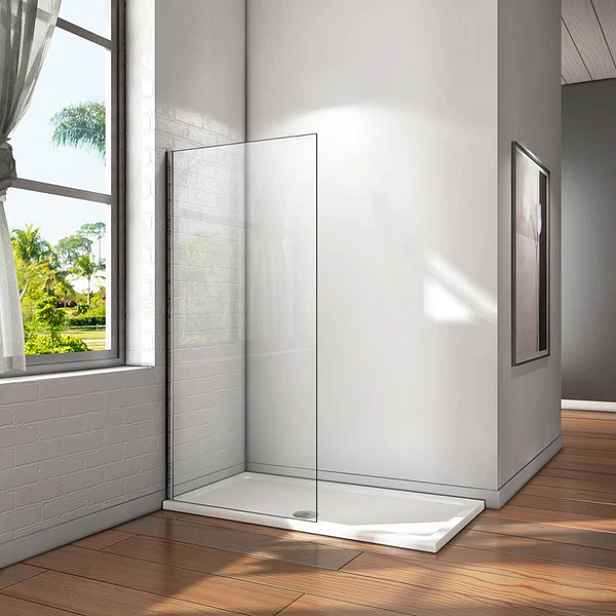 Sprchová zástěna walk-in Melody W1 76x195, čiré sklo