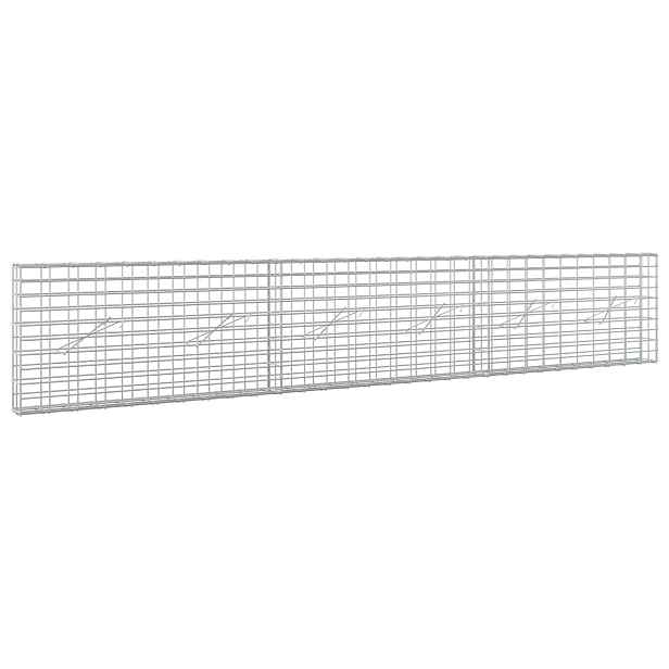 vidaXL Gabion s drátem 5 mm a síťkou 5x10 cm 300x10x50 cm