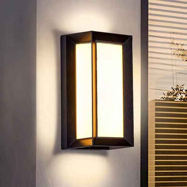 Led Venkovní Nástěnné Svítidlo Nad Vchodové Dveře s pohybovým senzorem IP65 Set