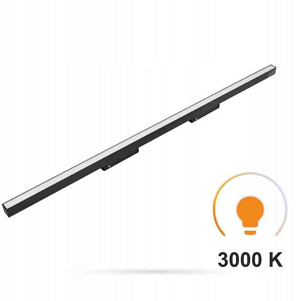 Lineární Led reflektor Flood 40W 3000K teplý pro kolejnice Smart Track 48VDC