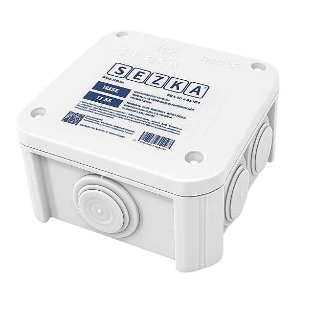 Rozvodka krabicová přisazená SEZ-CZ PLK 90×90×52 mm