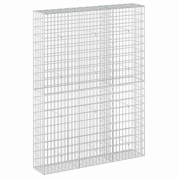 vidaXL Gabion s drátem 5 mm a síťkou 5x10 cm 150x30x200 cm
