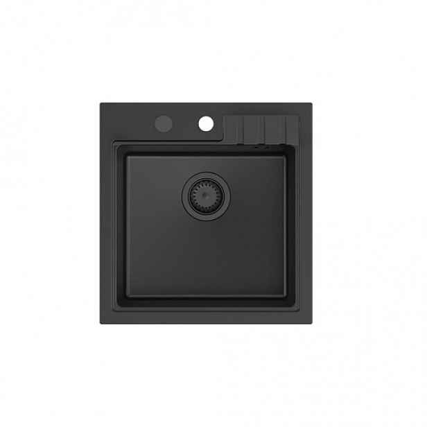 Dřez Quadron PETER110 carbon carbon el HCQP5052BLM_PC