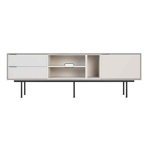 Šedobéžový TV stolek 189x61x42 cm Mod – noo.ma