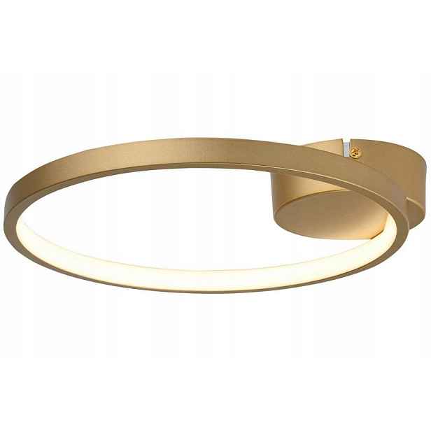 stropní svítidlo Led moderní zlatá kruhová 25 cm 4000K Reality