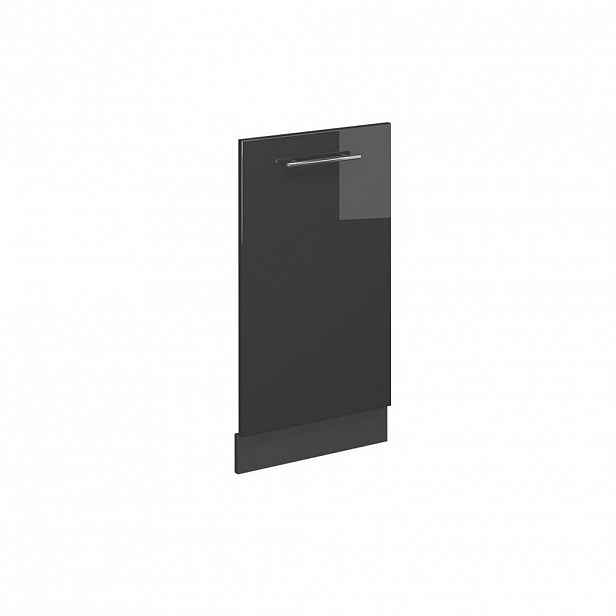 Vicco ČELNÍ PANEL MYČKY Fame-Line Antracitový vysoký lesk 45 cm bez pracovní desky