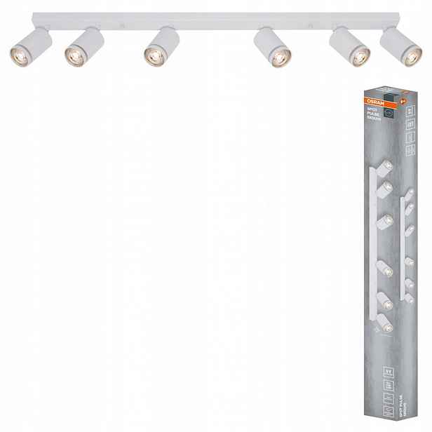 Nástěnná lampa stropní svítidlo Led reflektor Spot 6x GU10 Bílá Pulse Osram
