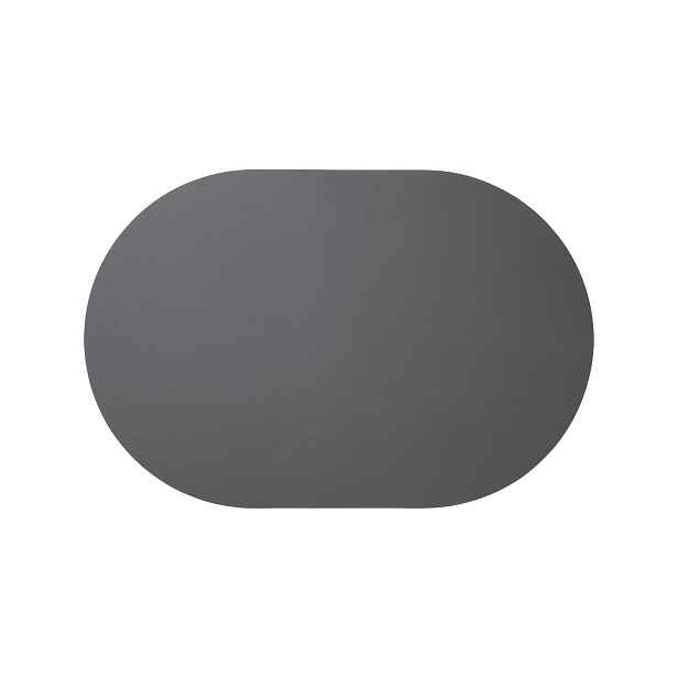 Prostírání imitace kůže 49,5x33 cm LEATHER OPTIC FINE ASA Selection - tmavě šedé
