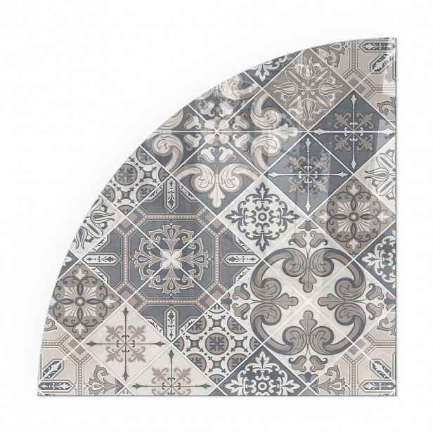TULUP PODLOŽKA POD KRB 1/4 100x100 cm - Dekorativní mozaikový vzor