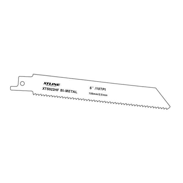 XTLINE Pilové plátky mečové Bimetal | 152x19x0,9 mm, 10-14 Tpi (1bal/5ks)