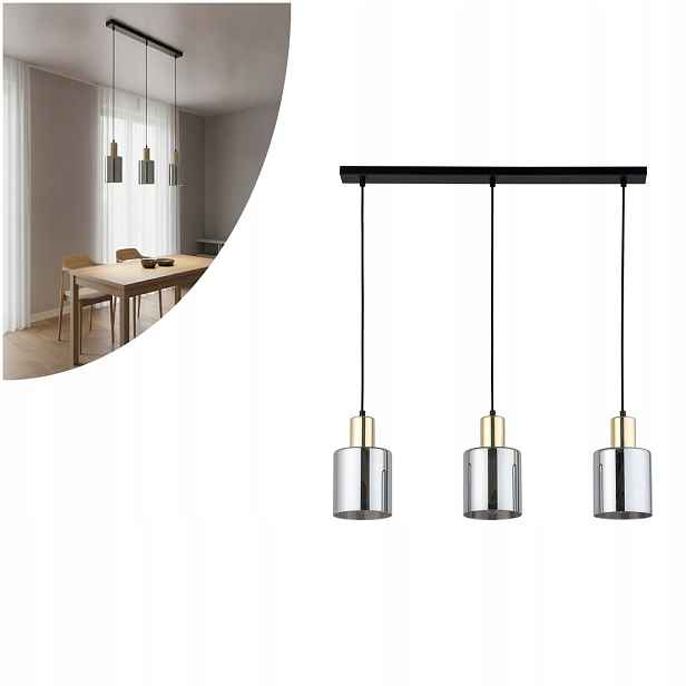Závěsná lampa Sierra Gold 6662 Tk Lighting
