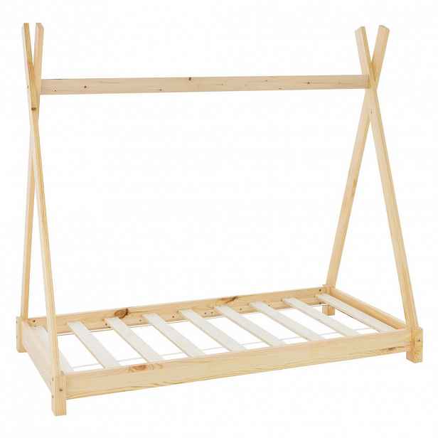 ML-DESIGN DĚTSKÁ POSTÝLKA Tipi 70x140 cm přírodní