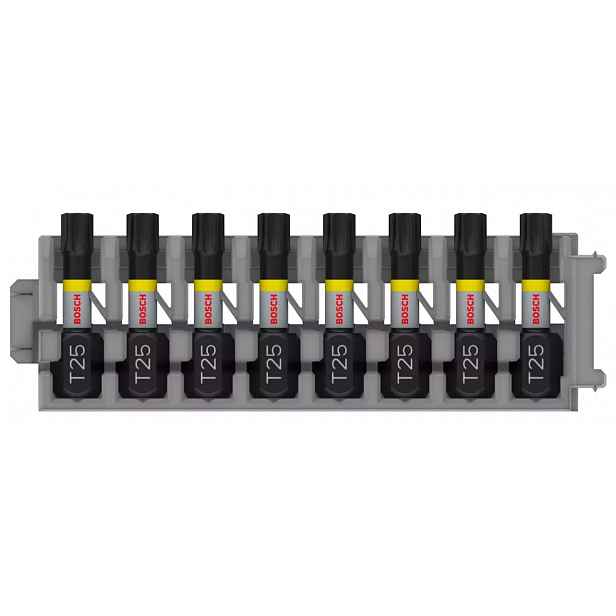 Bosch - Sada bitů T25, 8 ks 2608522381