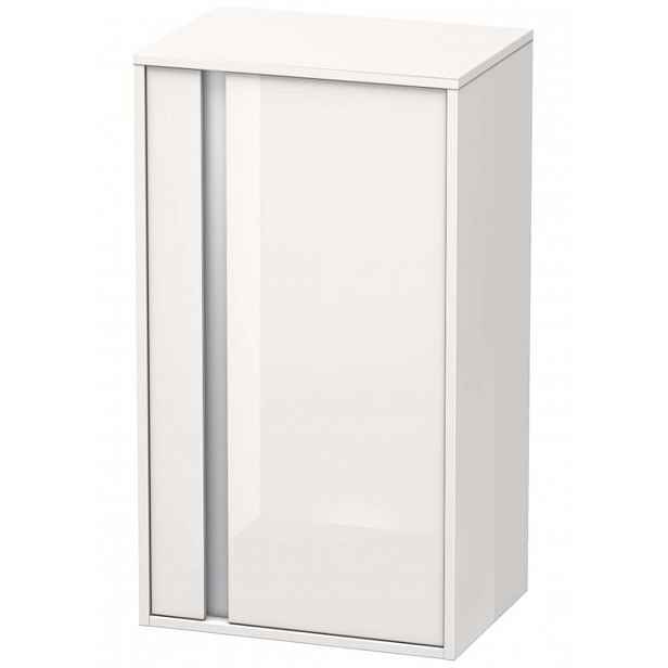 Duravit Ketho - Skříňka vysoká 88x50x36 cm, pravá, lesklá bílá KT1266R2222