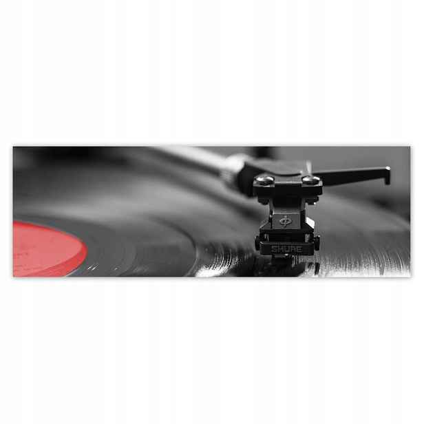 Fototapety 200x66 Vinylová deska Audio jehla
