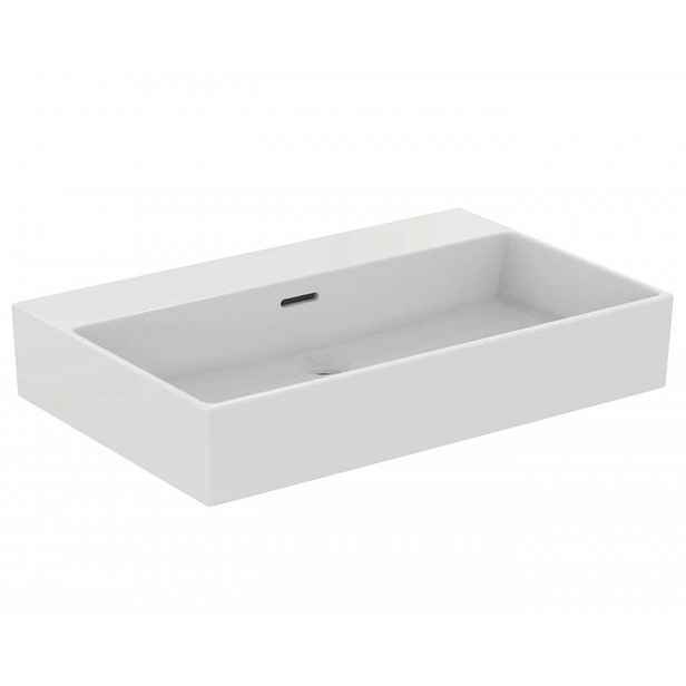 Ideal Standard Extra - Umyvadlo na desku 70x45 cm, s přepadem, bez otvoru pro baterii, bílá T389601