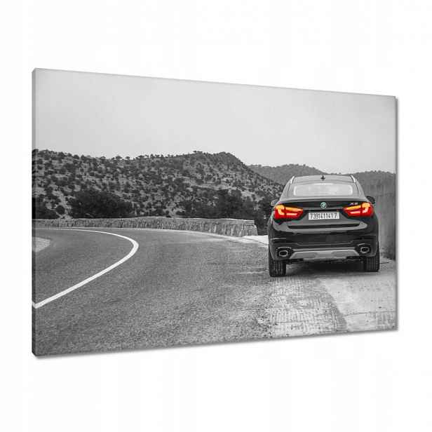 Obrazy 100x70 Bmw černé X6