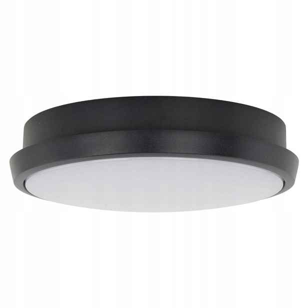 Stropní svítidlo Sferis černá 1xLED Ip 54 Venkovní Osvětlení Moderní