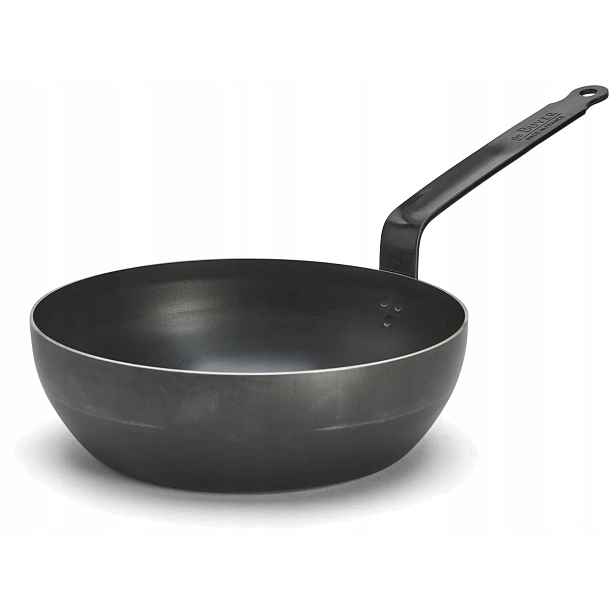 Blue Carbon Hluboká pánev 28 cm De Buyer