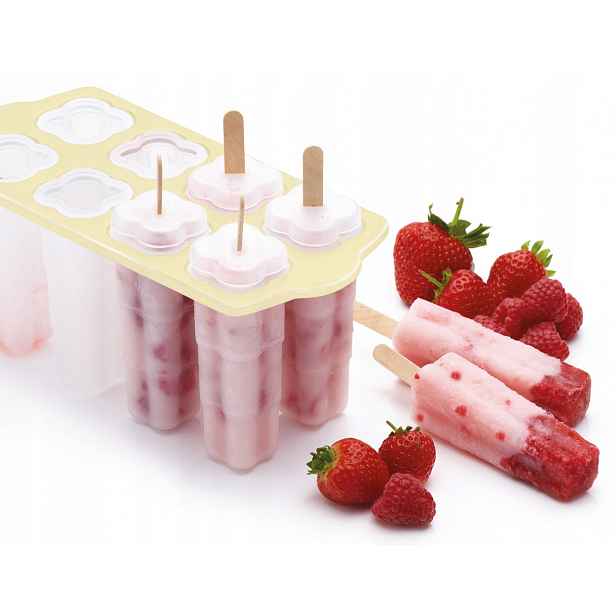 Formičky na zmrzlinu na tyči KitchenCraft Deluxe Kclollyblock 8 ks BPA-free