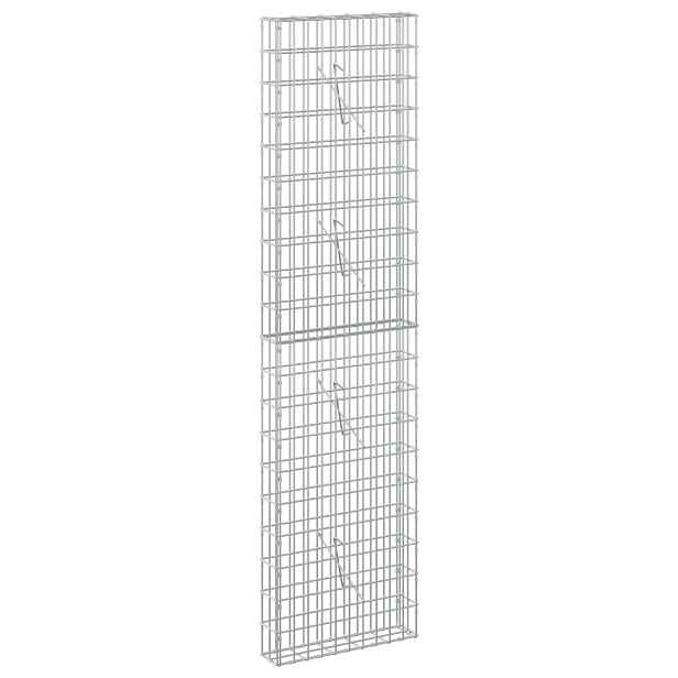 vidaXL Gabion s drátem 5 mm a síťkou 5x10 cm 50x10x200 cm