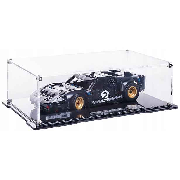 Vitrína Blacked Brick pro Lego 42223 Technic 1966 Ford GT40 Mki