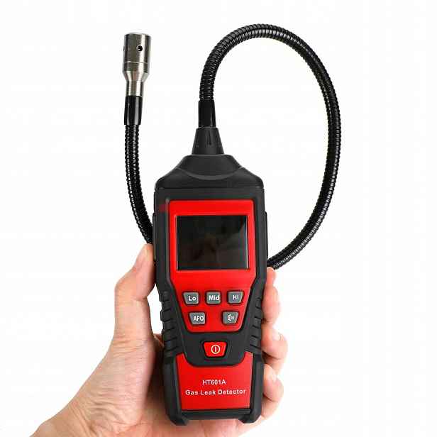 Detektor HT601A Přenosný Hořlavý Plyn S Automatickým Resetováním