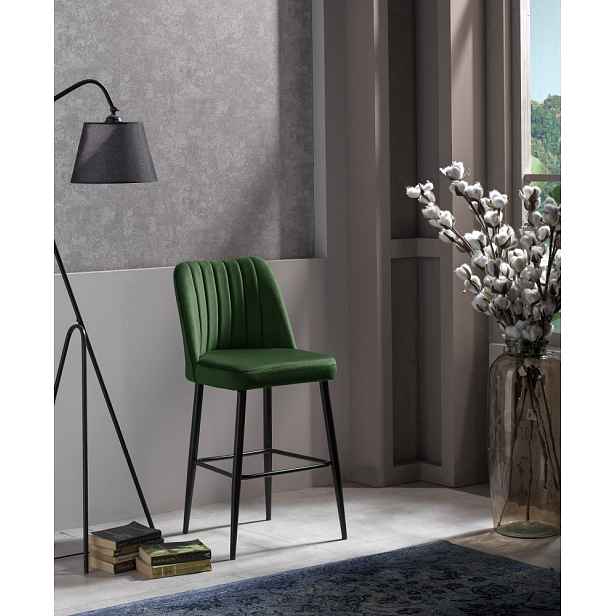 Bar Stool Set (4 Pieces) Vento - Green