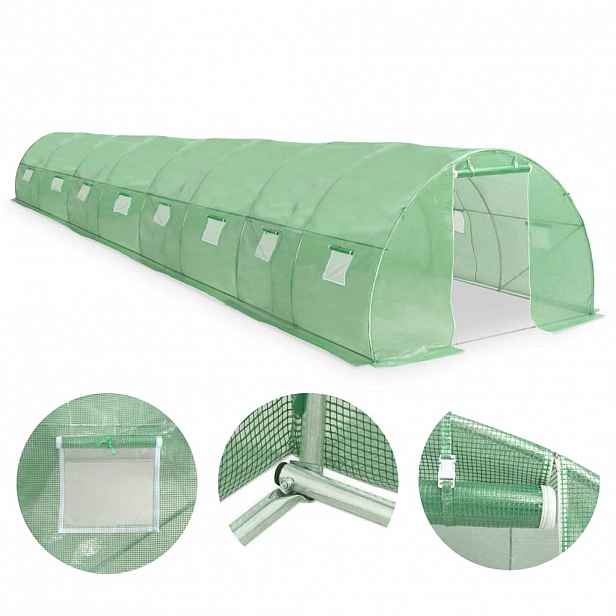vidaXL Fóliovník 36 m² 1 200 x 300 x 200 cm