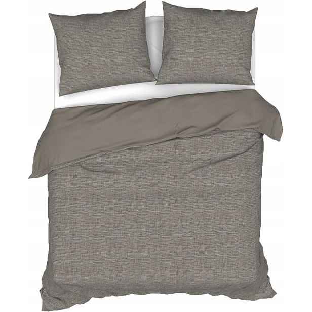 Sada povlečení Heckett & Lane Scarlett Fossil Taupe 155/220 cm