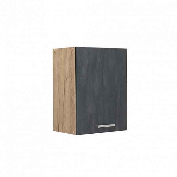 Vicco VĚŠÁK NA STĚNU R-Line Černý beton 45 cm
