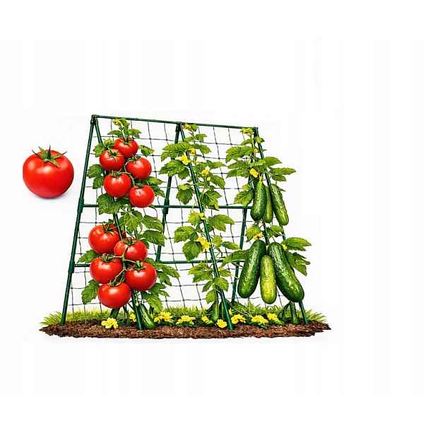 Rám se síťkou na rajčata, okurky 120 x 240 cm