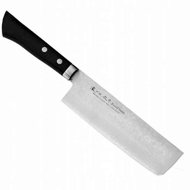 Satake Unique Sai VG-10 Japonský ostrý Nůž Nakiri na sekání 17 cm