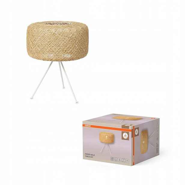 Stolní lampa E27 Dekorativní béžová Decor Osram