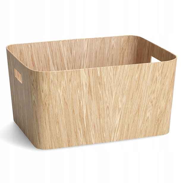 Krabička Organizér Skládací Karton Hnědá 39,5X30,5X20 CM Do Domácnosti
